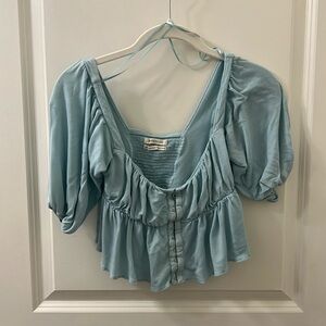 Urban outfitters light blue top